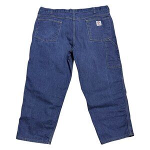 TYNDALE FR Flame Resistant Blue Work Denim Pants Jeans Mens 42x28